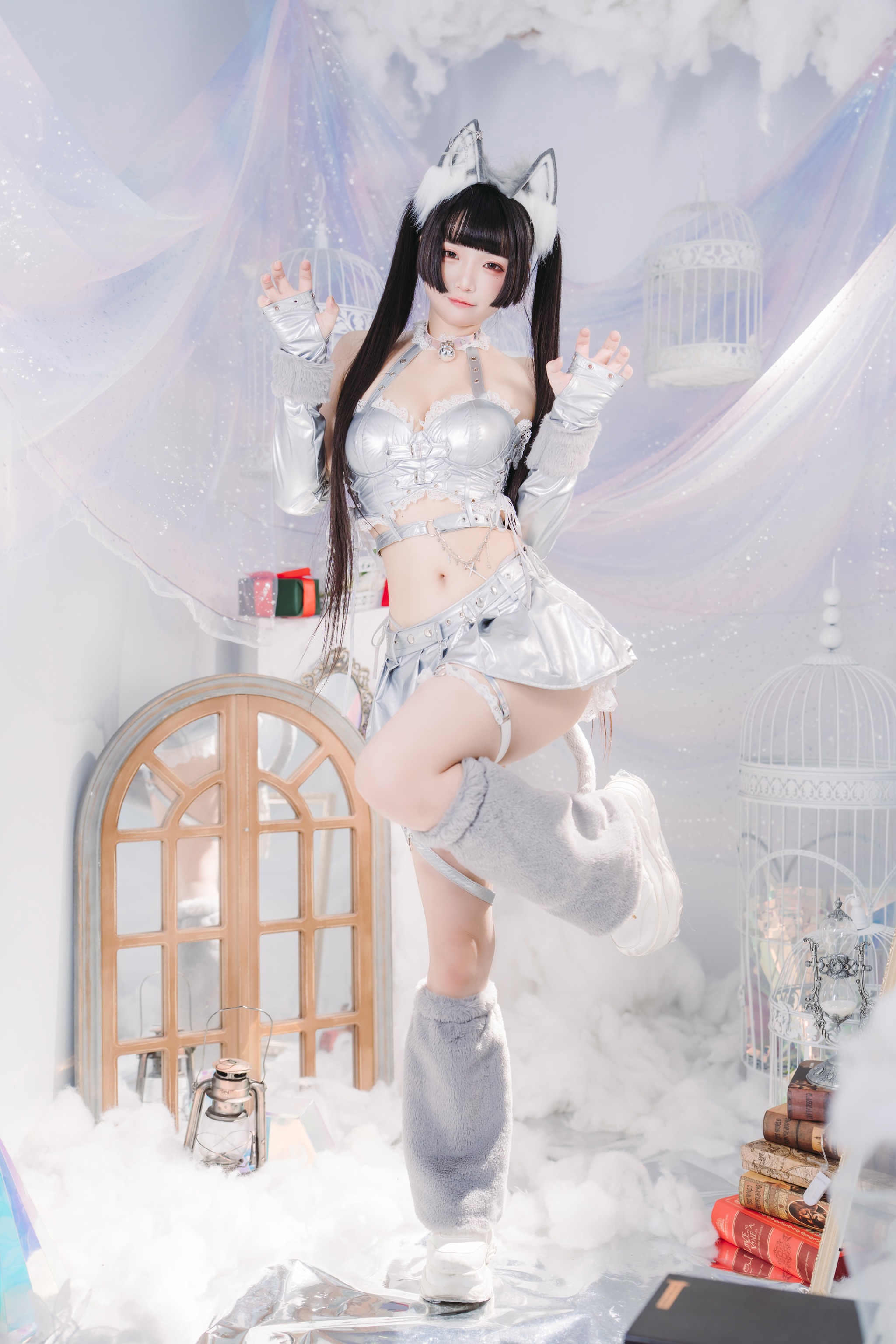 图片[1]-落落Raku – NO.059 Malymoon銀狐[19P]-XikXak